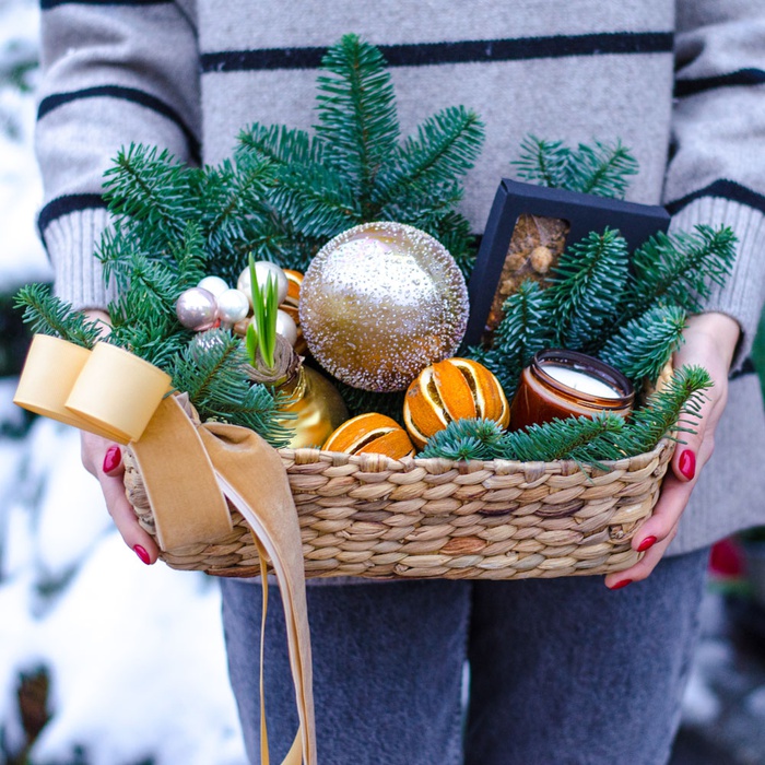 Подарочный набор со свечей