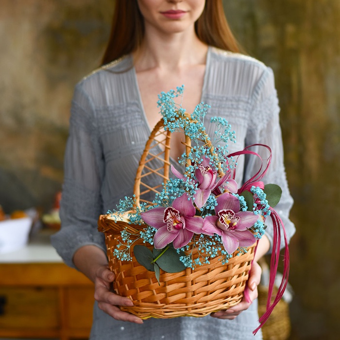 Пасхальная корзина нежное облако