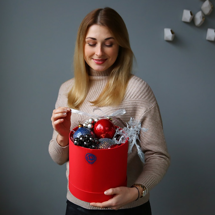 Подарочный набор елочных украшений