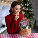 Новогодний подарочный набор с чаем