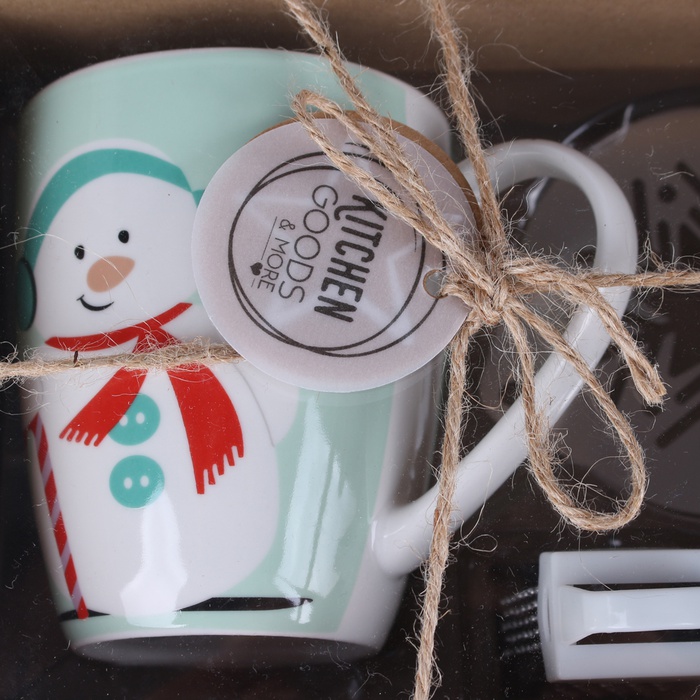 Набор с чашкой и теркой для шоколада