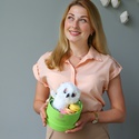 Подарочный набор с мягкой игрушкой и макаронами "Сова"