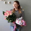 Подарочный набор из розы "Джумилия" и сладостями