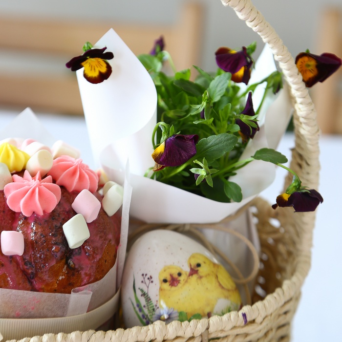 Подарунковий набір "Великодній кошик радості"