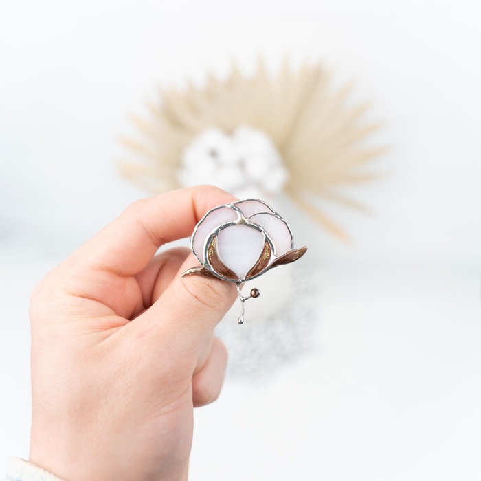 Брошка Хлопок