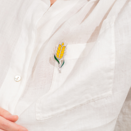 Брошка Пшеница