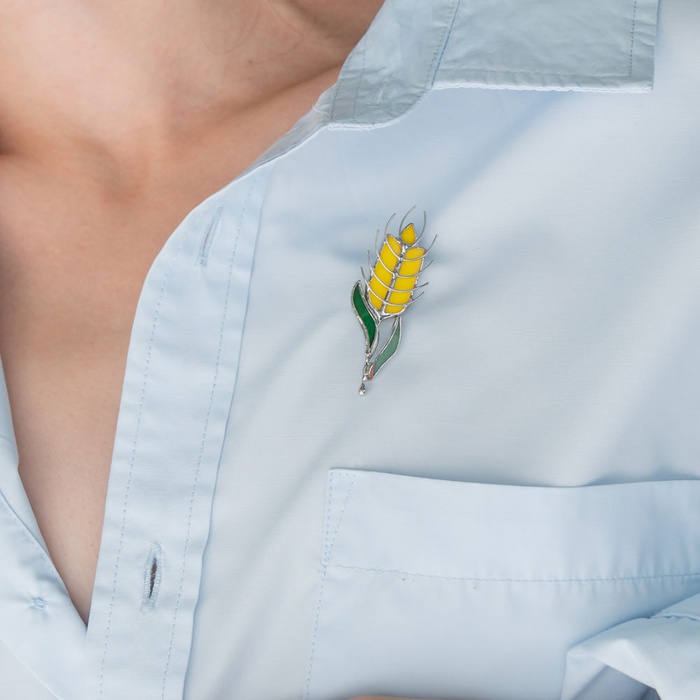 Брошка Пшениця