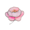 Брошка Півонія