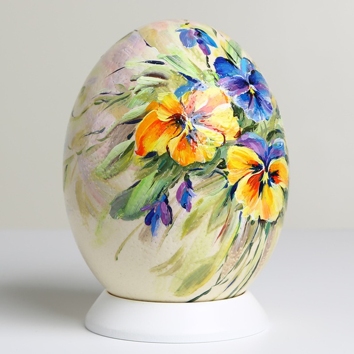 Розписне яйце братки