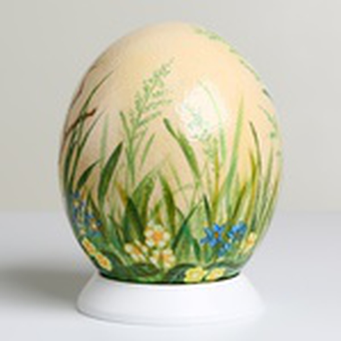 Расписное яйцо пасхальный кролик