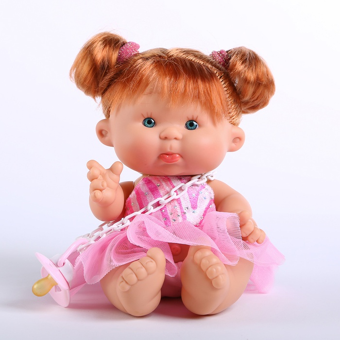 Пупсик Pepotes в розовом наряде