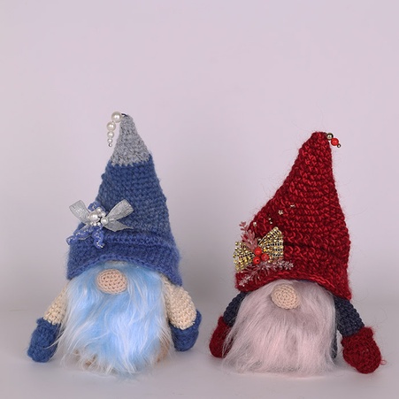 М'яка іграшка гном новорічний