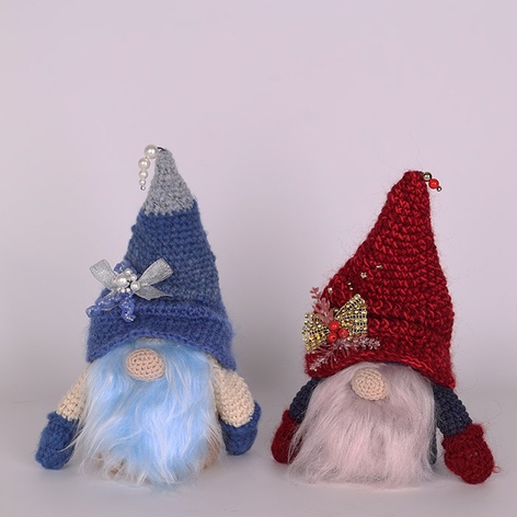 М&#39;яка іграшка гном новорічний