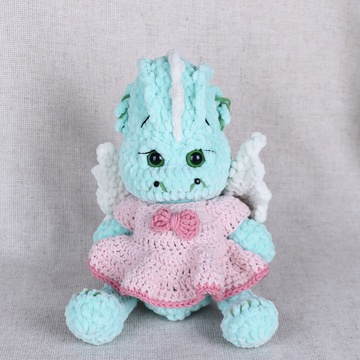 М'яка іграшка "Дракончик дівчинка"