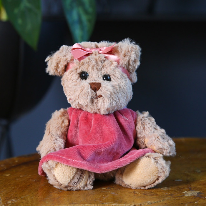 М'яка іграшка Ведмедик-дівчинка "Аврора"