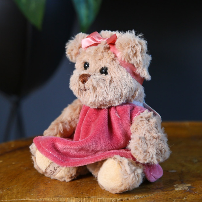 М'яка іграшка Ведмедик-дівчинка "Аврора"