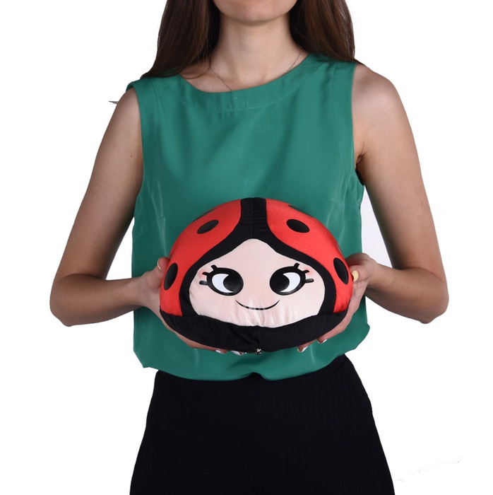 М'яка іграшка-антистрес трансформер Божа корівка