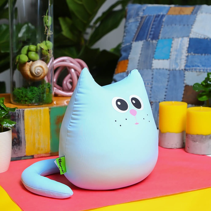 М'яка іграшка-антистрес "Кіт Хмарка",міні