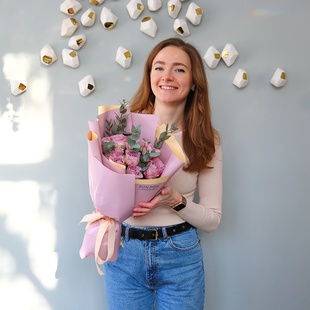 Букет из 9 роз Мэмори Лэйн