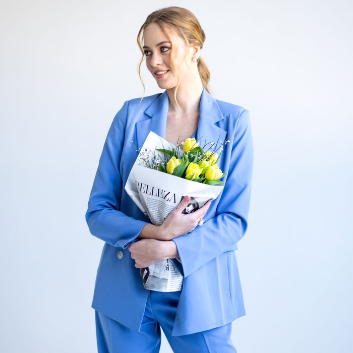 Букет весенний комплимент "Запах весны"