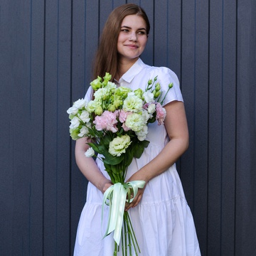 Букет "Літня еустома"