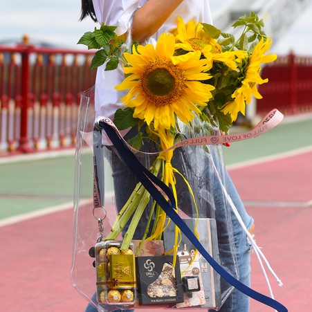 Квіти в сумці "Літні соняшники"