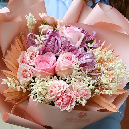 Букет с хризантемой "Нежные чувства"