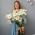 Летний букет из ромашек