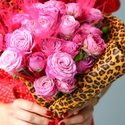 Букет из роз "Гепард" Wild Collection