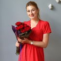 Букет из роз "Леопард" Wild Collection