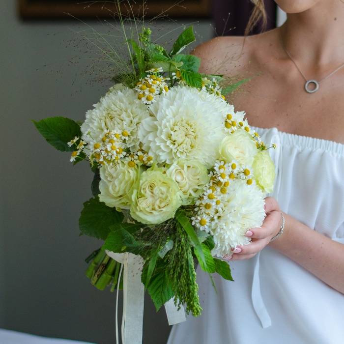 Букет невесты "Полевой"