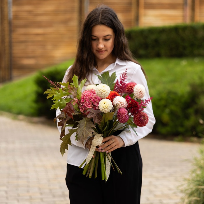 Букет "Мальовнича осінь"