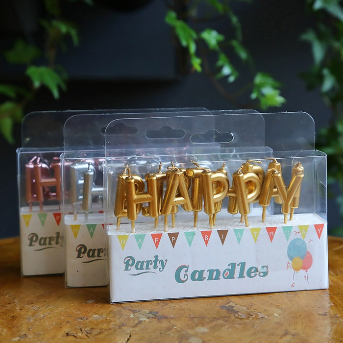 Свечи Happy Birthday
