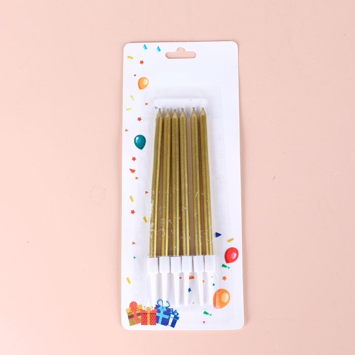 Свечи для торта, длинные