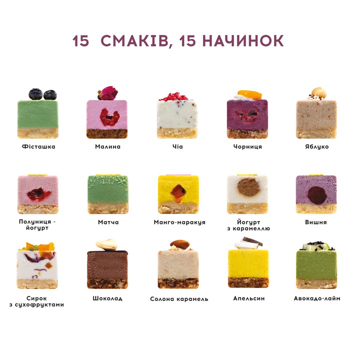 Набір міні-десертів асорті &JOY