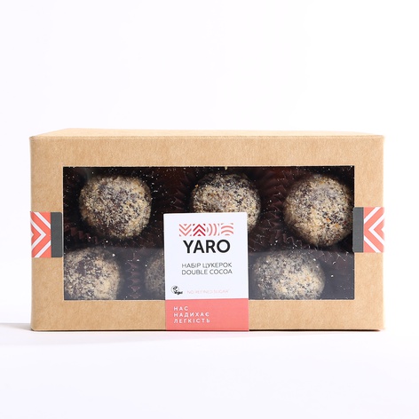 Цукерки Double cocoa від YARO