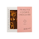 Плитка молочного шоколаду з арахісовою пастою, журавлиною і печивом від Spell