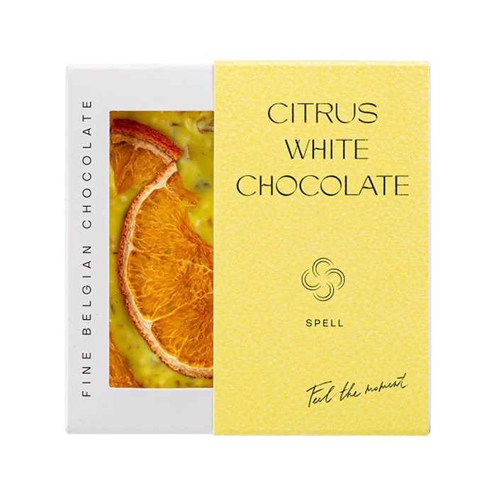 Плитка белый шоколад и цитрус от SPELL