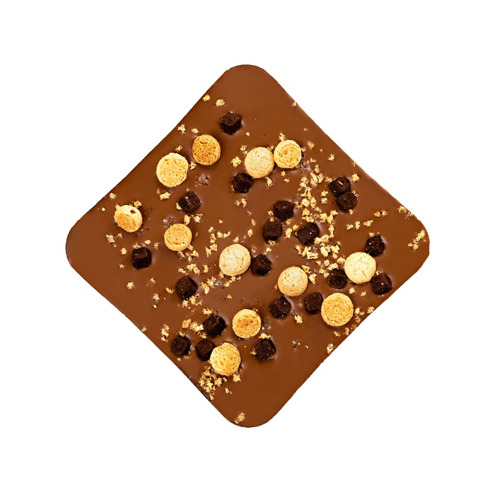 Шоколад з солоною карамеллю і печивом від SPELL