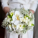 Букет невесты "Воздушный белый"