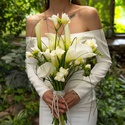 Букет нареченої "Білосніжна класика"