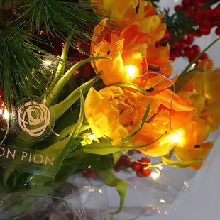 Букет з гірляндою "Новорічна феєрія"